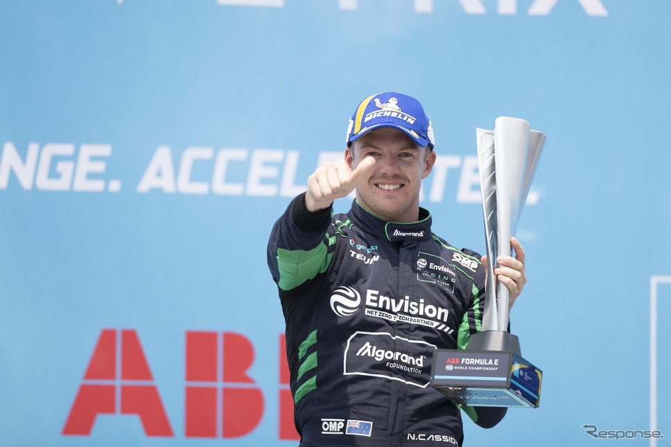 ニック・キャシディがFEでの初優勝を遂げた《画像 Formula E》