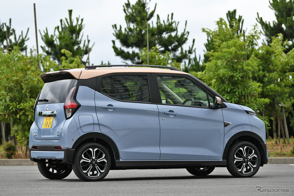 三菱 eKクロスEV《写真撮影 中野英幸》