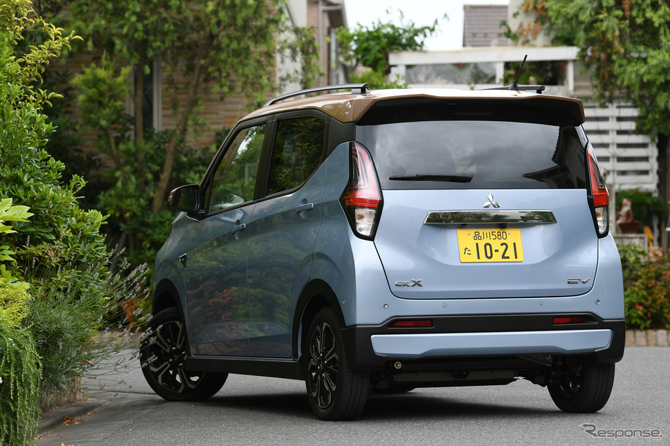 三菱 eKクロスEV《写真撮影 中野英幸》