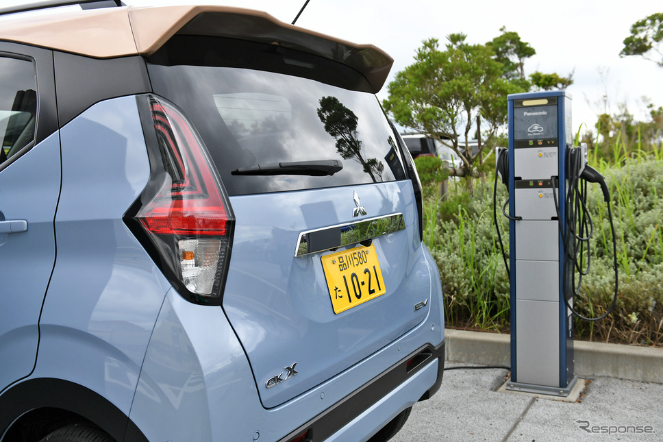 三菱 eKクロスEV《写真撮影 中野英幸》
