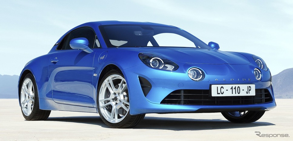 アルピーヌ A110 改良新型(欧州仕様)《photo by Alpine》