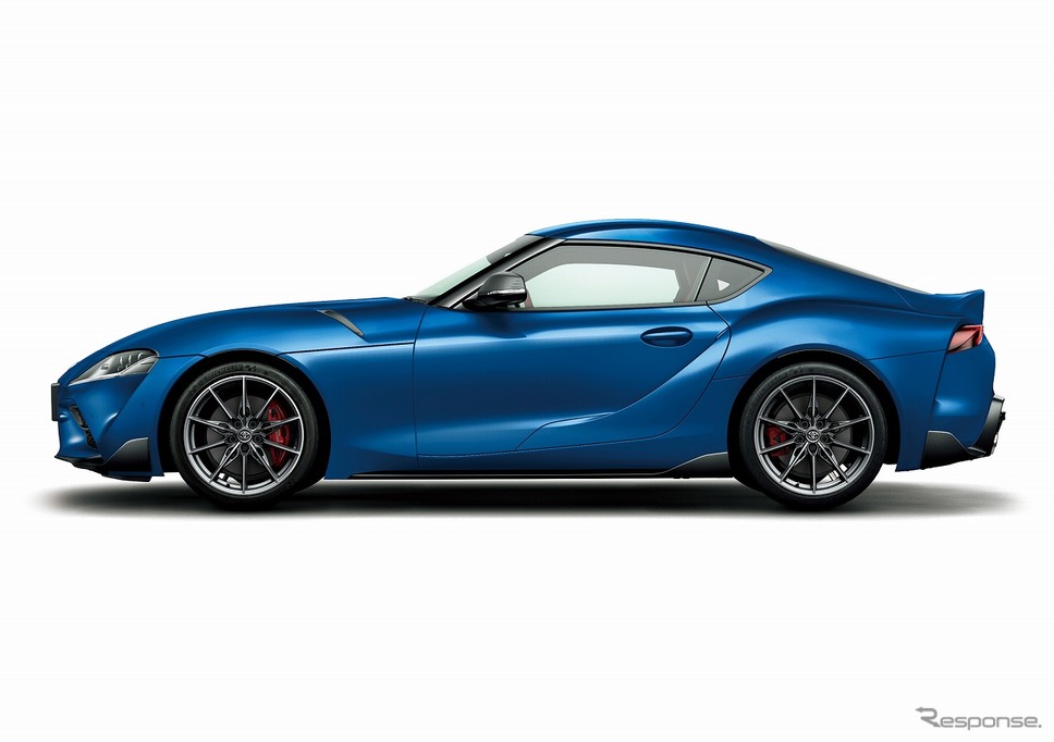 トヨタ スープラ RZ (ドーンブルーメタリック)《写真提供 トヨタ自動車》