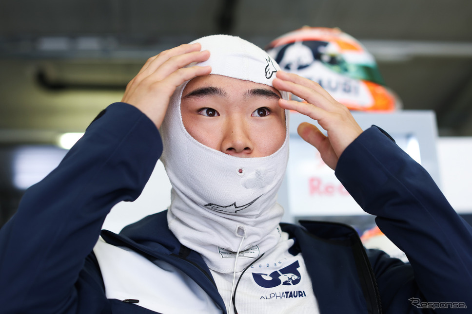角田裕毅(2022年F1オーストリアGP)《Photo by AlphaTauri / Red Bull》