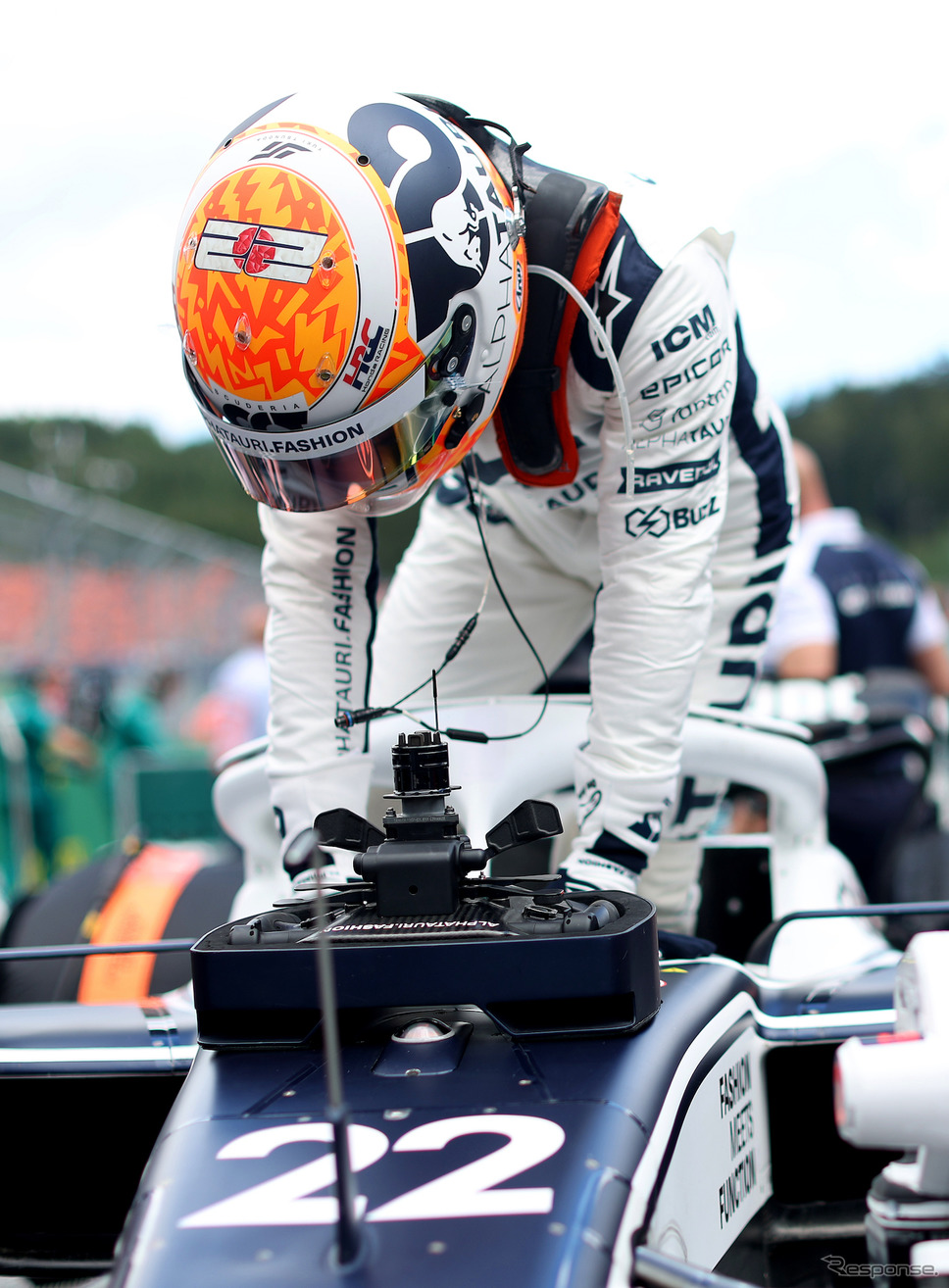 #22 角田裕毅/アルファタウリAT03(2022年F1オーストリアGP)《Photo by AlphaTauri / Red Bull》