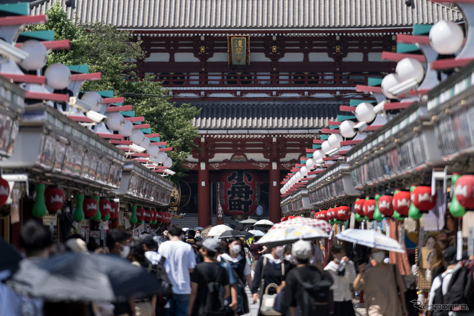 東京・浅草(6月29日)《Photo by Tomohiro Ohsumi/Getty Images News/ゲッティイメージズ》
