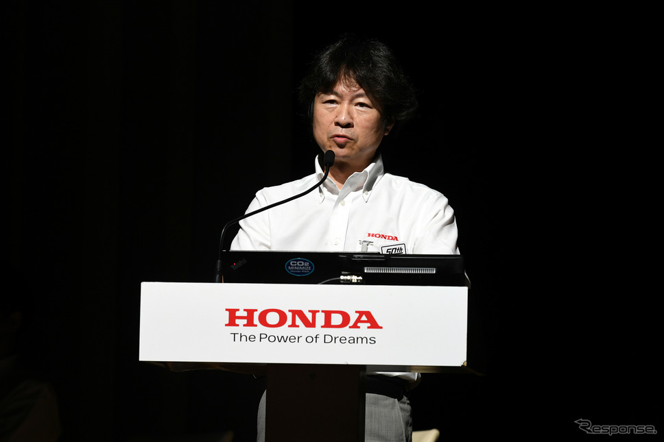ホンダ シビックタイプR 新型の開発責任者、柿沼秀樹氏《写真撮影 中野英幸》