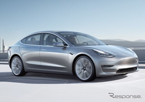 テスラ・モデル3《photo by Tesla》