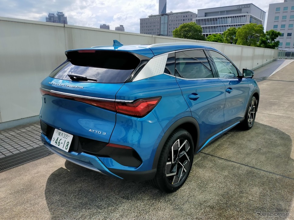 BYD ATTO3《写真撮影 丸山誠》