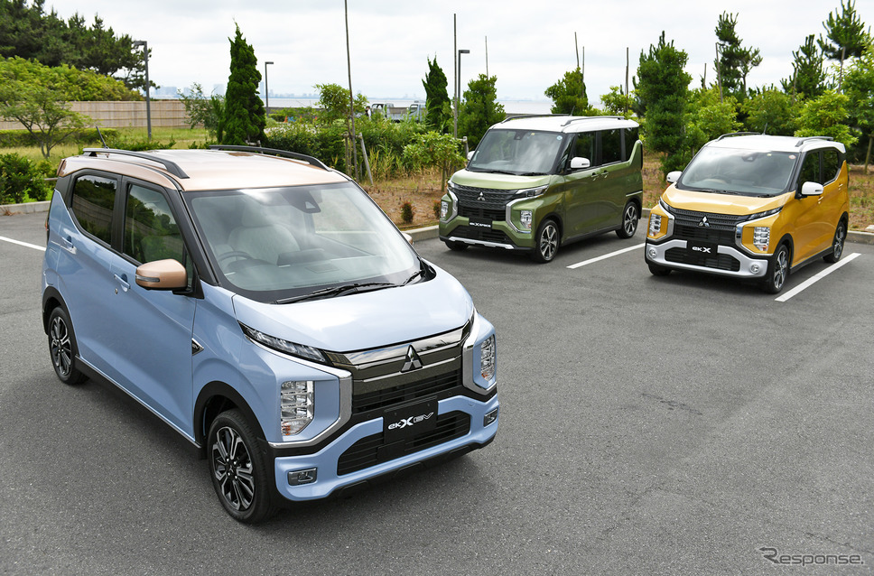 三菱 ekクロスEV《写真撮影 中野英幸》