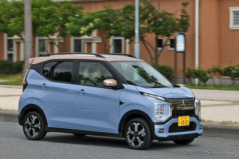 三菱 ekクロスEV《写真撮影 中野英幸》