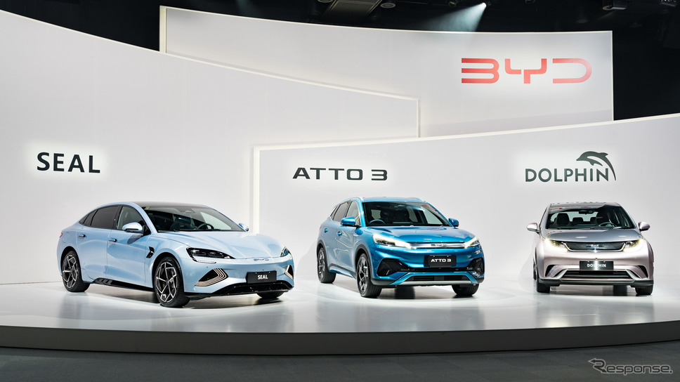 BYD、日本の乗用EV市場に参入《写真提供 BYDジャパン》