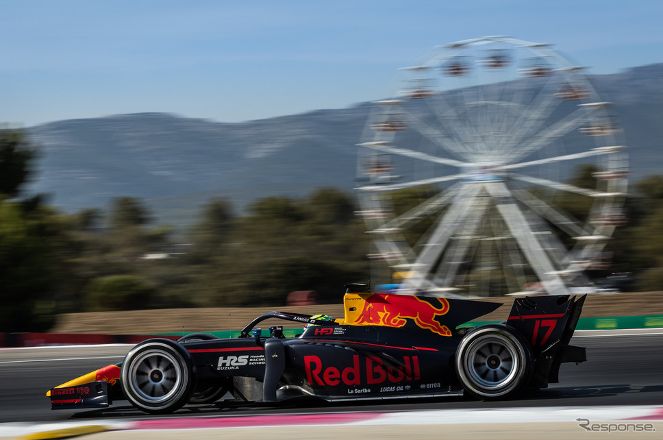 #17 岩佐歩夢(2022年F2第9戦ポールリカール)《Photo by Red Bull》