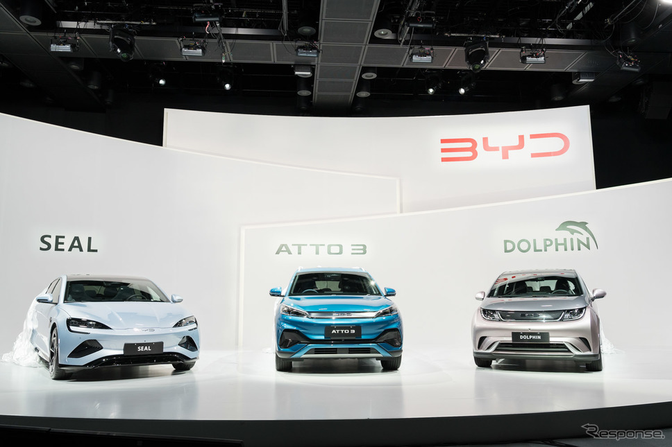 BYD、日本の乗用EV市場に参入《写真提供 BYDジャパン》