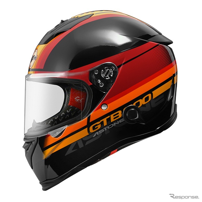 ASTONE GTB800(ブラック/レッド:ライン)《写真提供 はとや》