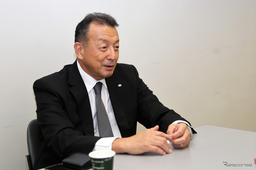 BYD Auto Japan代表取締役社長の東福寺厚樹氏《写真撮影 内田俊一》