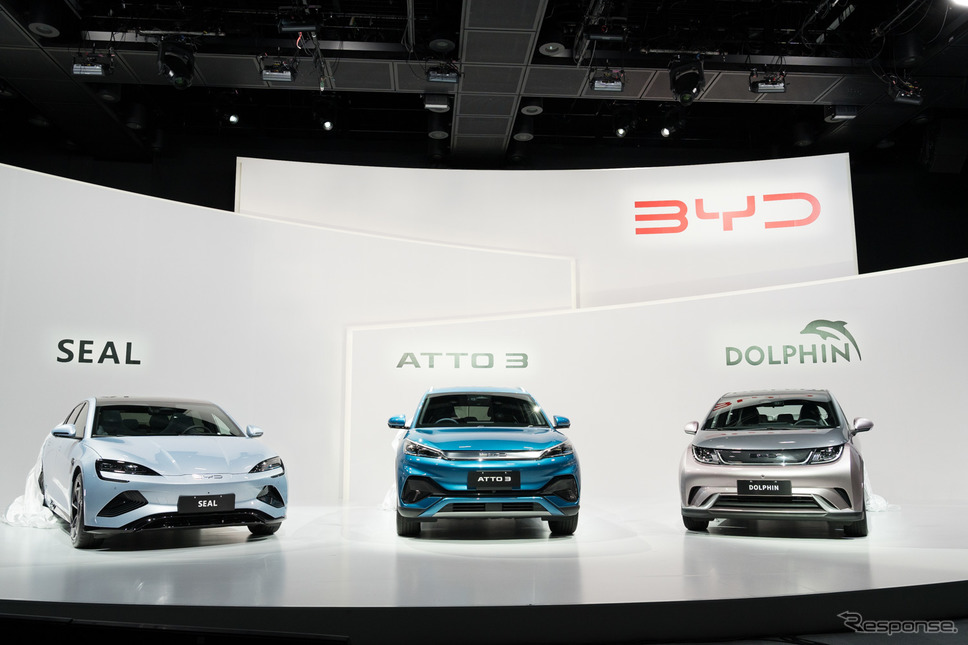 BYD、日本の乗用EV市場に参入《写真提供 BYDジャパン》