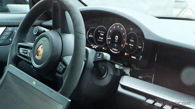 ポルシェ 911 GT3 改良新型プロトタイプ(スクープ写真)《APOLLO NEWS SERVICE》