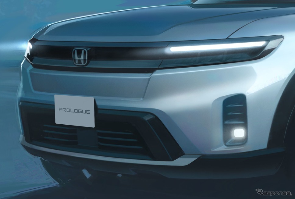ホンダ・プロローグ のスケッチ《photo by Honda》