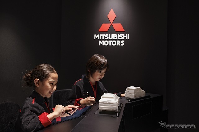 三菱自動車のパビリオン(カーデザインスタジオ)《写真提供 三菱自動車》
