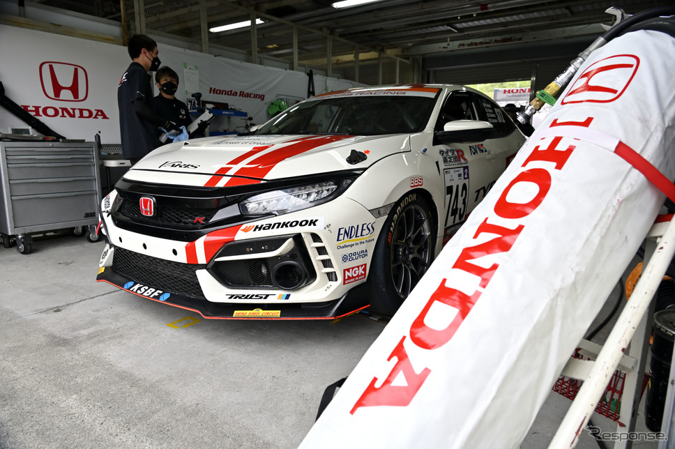 743号車Honda R&D Challengeチーム《写真撮影 雪岡直樹》