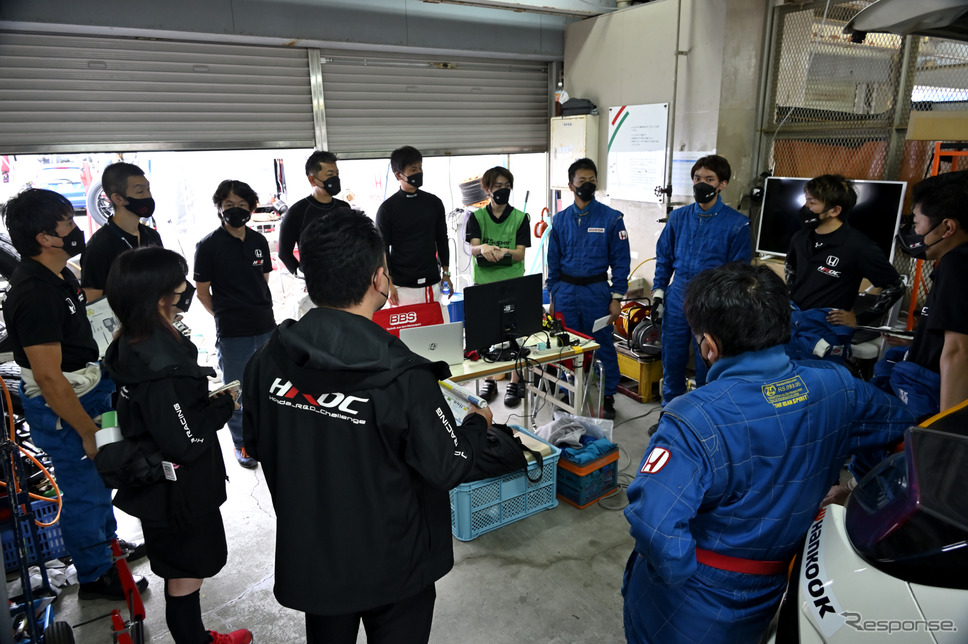 743号車Honda R&D Challengeチーム《写真撮影 雪岡直樹》
