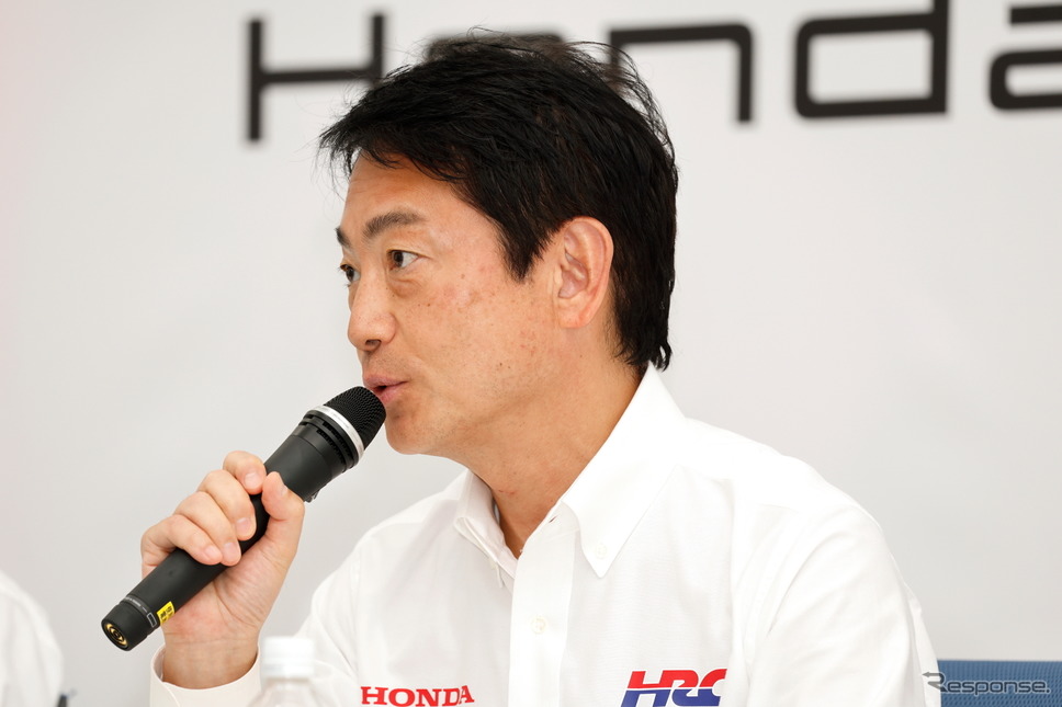 HRC渡辺康治代表取締役社長《写真提供 Honda》