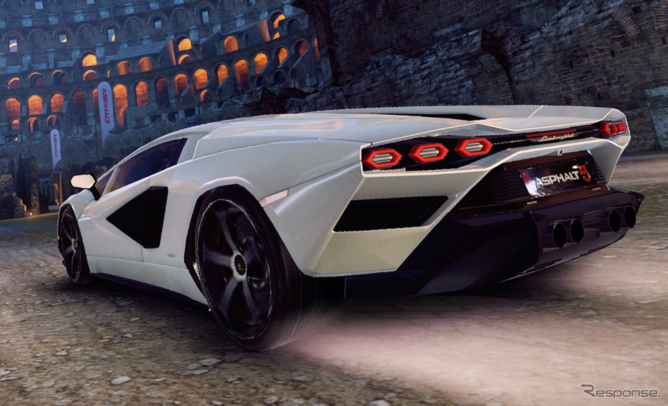 ゲーム『アスファルト9：Legends』に起用されたランボルギーニ・クンタッチ LPI 800-4《photo by Lamborghini》