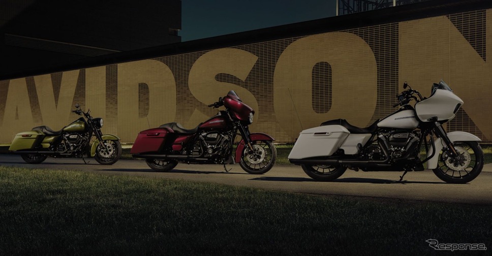 ハーレー・ダビッドソンの二輪車《photo by Harley-Davidson》
