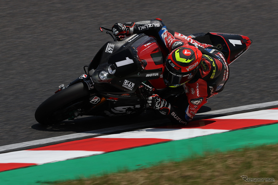 総合4番手の#1 Yoshimura SERT Motul(渡辺一樹/X・シメオン/S・ギントーリ)《写真撮影 竹内英士》
