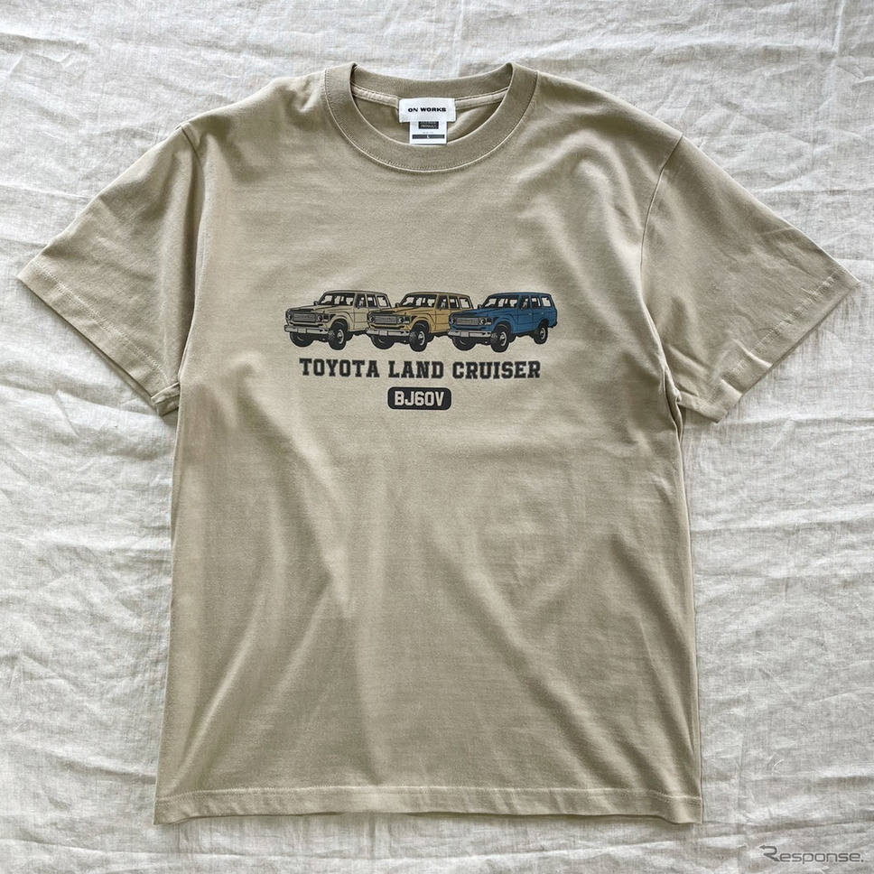 トヨタ ランドクルーザー Tシャツ（トリプルランクルTEE）《写真提供 フェイス》