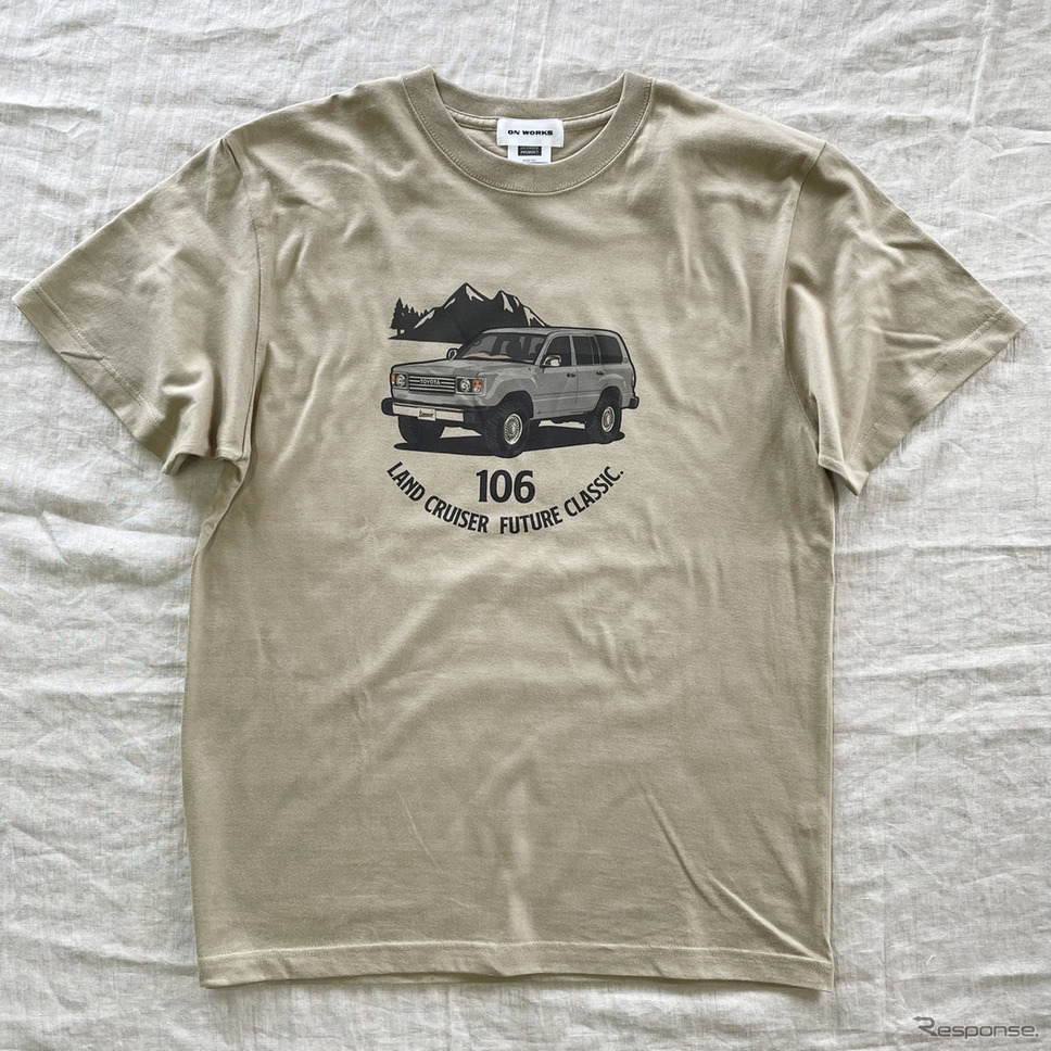 トヨタ ランドクルーザー Tシャツ（ランクル106TEE）《写真提供 フェイス》