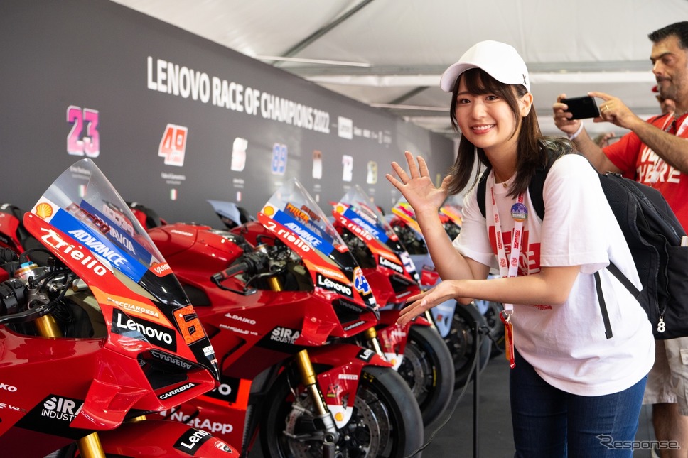 World Ducati Week 2022（ワールド・ドゥカティ・ウィーク）/ 平嶋夏海さん《写真撮影 土屋勇人》