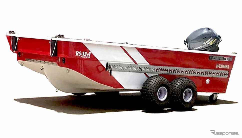 洪水・水難救助艇 RS-13（コンセプトモデル）《画像提供 ヤマハ発動機》