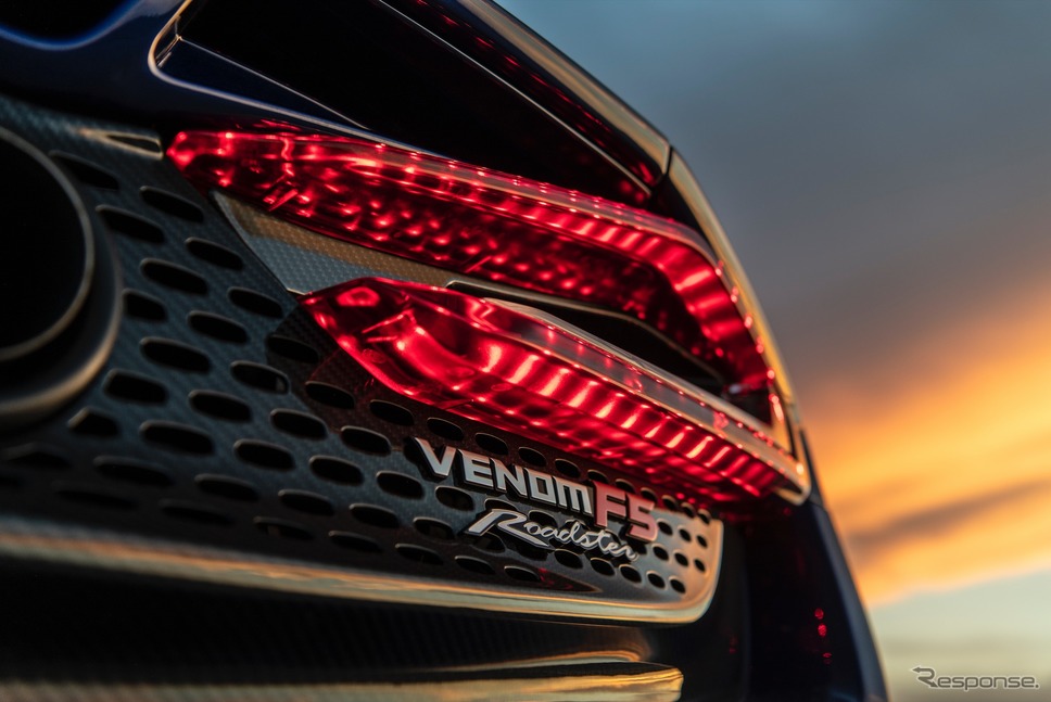 ヘネシー・ヴェノム F5 ロードスターのティザー写真《photo by Hennessey Performance》