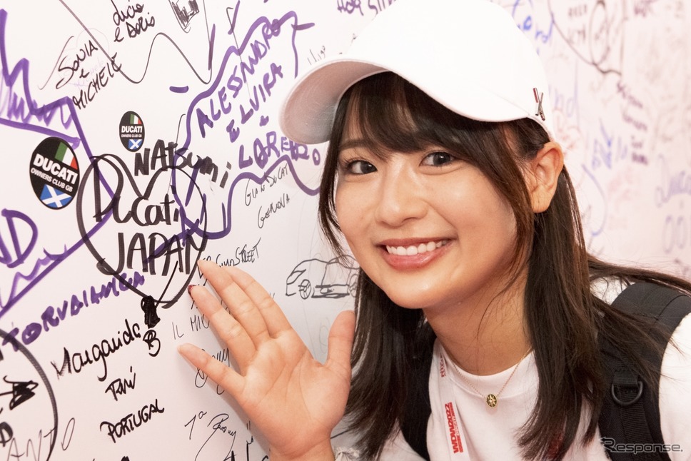 World Ducati Week 2022(ワールド・ドゥカティ・ウィーク)/ 平嶋夏海さん《写真撮影 土屋勇人》