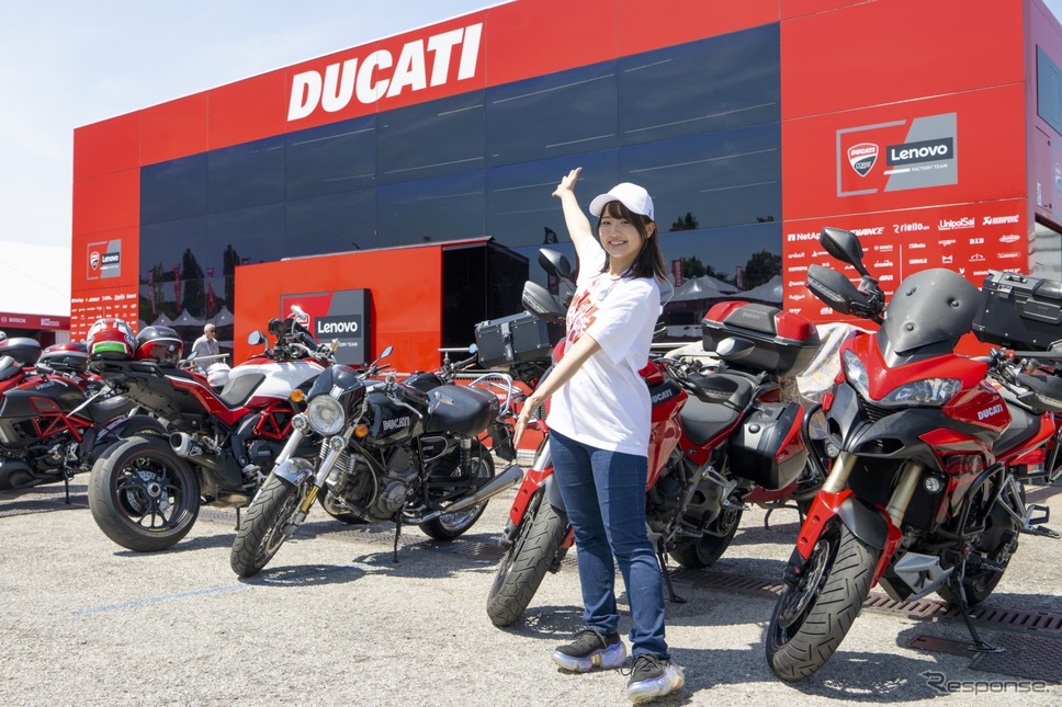 World Ducati Week 2022(ワールド・ドゥカティ・ウィーク)/ 平嶋夏海さん《写真撮影 土屋勇人》