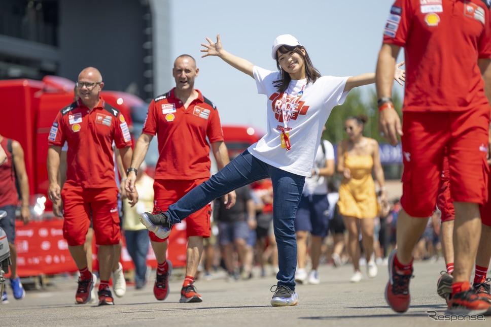World Ducati Week 2022(ワールド・ドゥカティ・ウィーク)/ 平嶋夏海さん《写真撮影 土屋勇人》