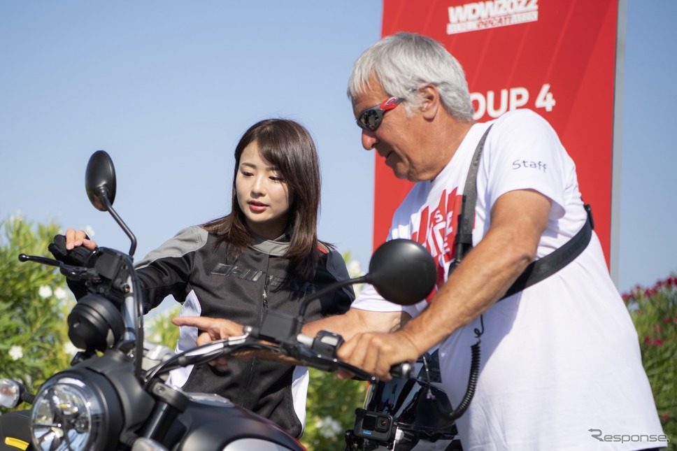 World Ducati Week 2022(ワールド・ドゥカティ・ウィーク)/ 平嶋夏海さん《写真撮影 土屋勇人》