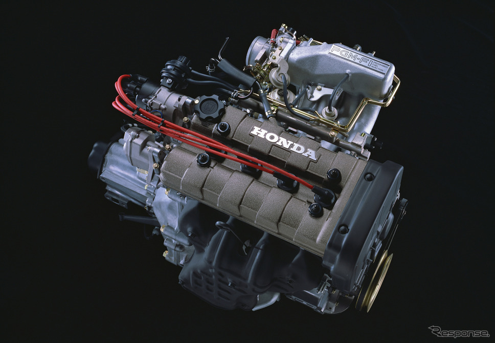 1.6L DOHC 16バルブ + PGM-FI エンジン（ホンダ シビック 3代目 4ドア Si）《写真提供 本田技研工業》