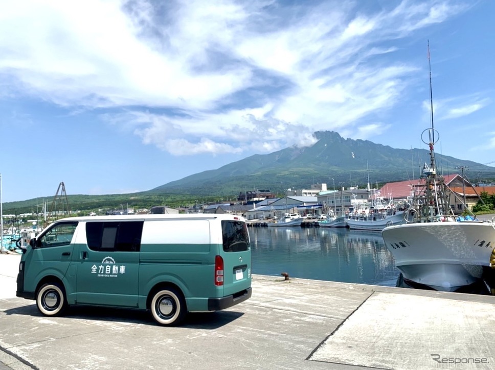 北海道利尻島での展示会《写真提供 イトイGHD》