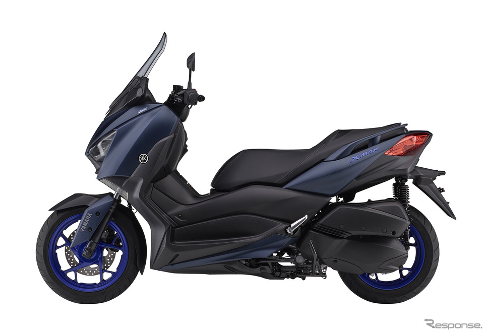 ヤマハ XMAX ABS(マットブルー)《写真提供 ヤマハ発動機》