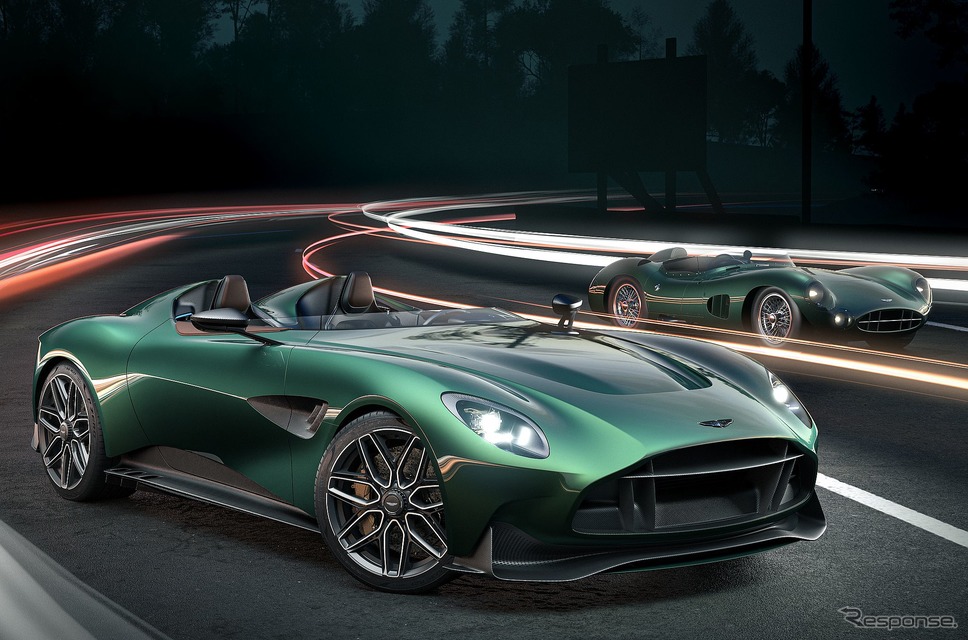 アストンマーティン DBR22(手前)と DBR1《photo by Aston Martin》