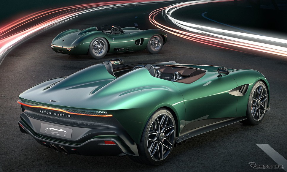 アストンマーティン DBR22(手前)と DBR1《photo by Aston Martin》