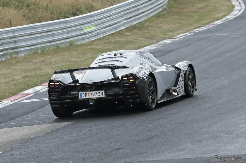 KTM X-BOW GT-XR プロトタイプ(スクープ写真)《APOLLO NEWS SERVICE》