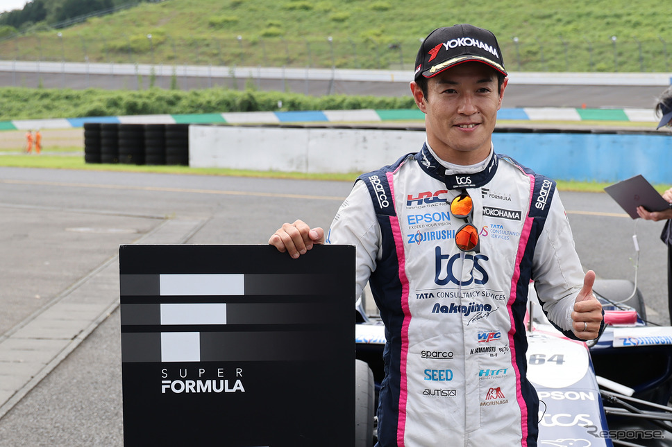 優勝した#64 山本尚貴(TCS NAKAJIMA RACING)《撮影 竹内英士》