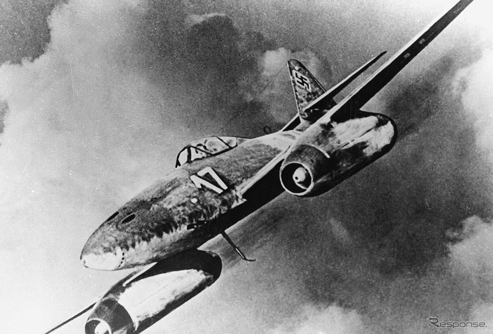 メッサーシュミット Me 262《Photo by Apic/Hulton Archive/ゲッティイメージズ》