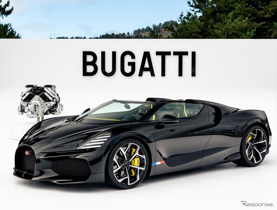 ブガッティ W16 ミストラル《photo by Bugatti》