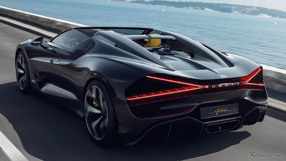 ブガッティ W16 ミストラル《photo by Bugatti》