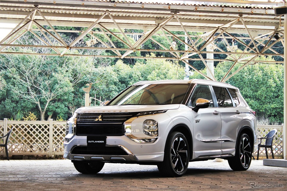 三菱 アウトランダーPHEV《写真撮影 内田俊一》