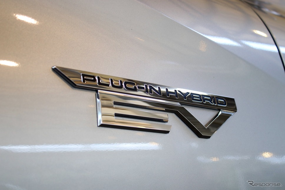 三菱 アウトランダーPHEV《写真撮影 内田俊一》
